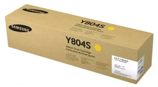 Тонер-картридж желтый Samsung CLT-Y804S, SS722A
