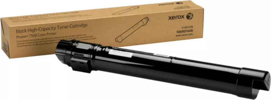 Тонер Xerox Phaser 7500 (19,8K стр.), черный, повышенной емкости