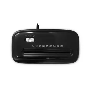 Уничтожитель документов ГЕЛЕОС УД14-4, DIN P-4 (4 ур-нь секр.), фрагмент 3,9х30мм, 6-8 лист (70г/м2), пл.