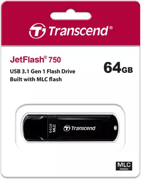USB Накопитель Transcend 64GB JETFLASH 750