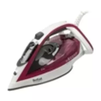 Утюг Tefal FV5605E0 2600Вт белый/бордовый