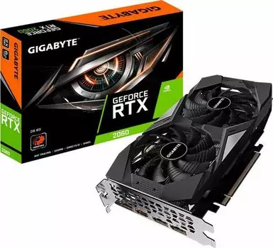Видеокарта Gigabyte GeForce RTX 2060 6 ΓБ Retail
