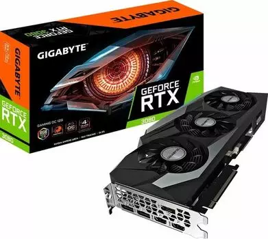 Видеокарта Gigabyte GeForce RTX 3080 12 ΓБ Retail