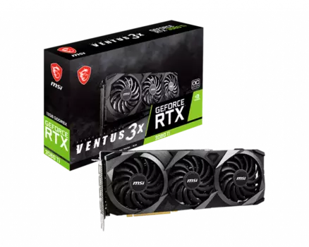 Видеокарта MSI GeForce RTX 3080 Ti 12 ΓБ Retail