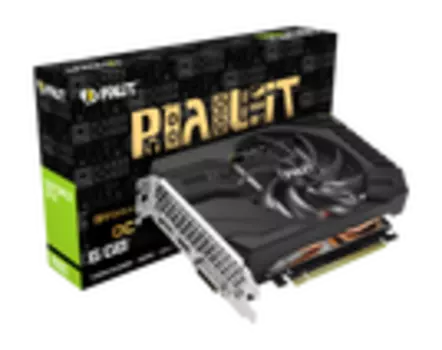 Видеокарта Palit GeForce GTX 1660 6 ΓБ Retail