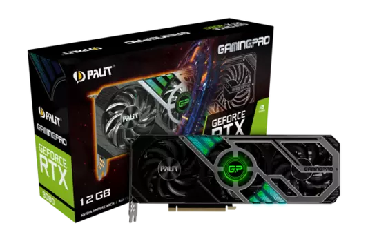 Видеокарта Palit GeForce RTX 3080 10 ΓБ Retail