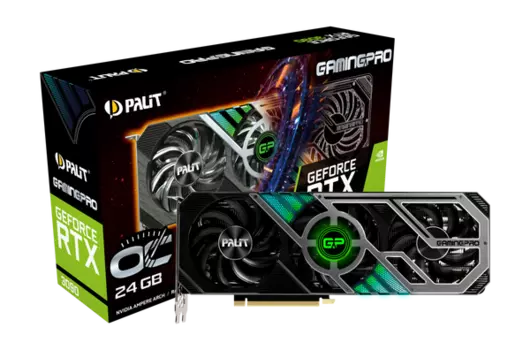 Видеокарта Palit GeForce RTX 3090 24 ΓБ Retail