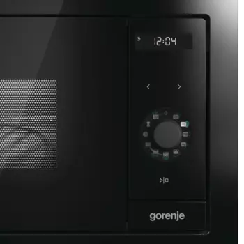Встраиваемая микроволновая печь GORENJE/ Встраиваемая микроволновая печь с грилем, (шхвхг): 59,2 × 39 × 36,8 см, черный