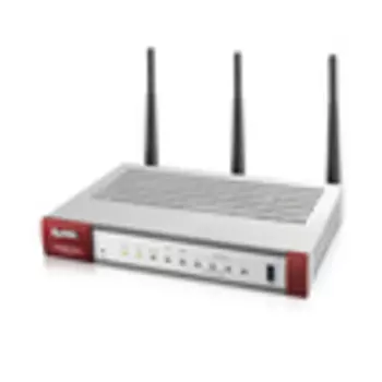 Wi-Fi роутер ZYXEL Межсетевой экран USG20W-VPN, 2xWAN GE (RJ-45 и SPF), 4xLAN/DMZ GE, USB3.0