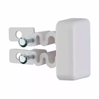 Заглушка торцевая для кабель-канала 20x12.5мм, цвет белый