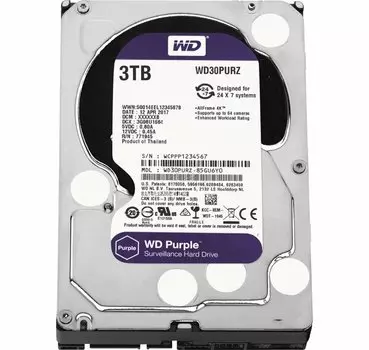 Жесткий диск Western Digital 3.5 HDD 3TB 5.4K SATA3