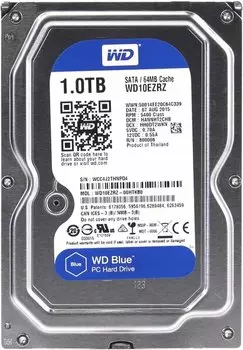 Жесткий диск Western Digital Blue 3.5 EZRZ 1TB 5.4K SATA3