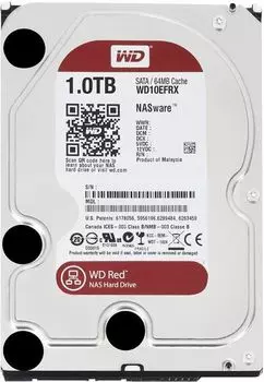 Жесткий диск Western Digital Red 3.5 EFRX 1TB 7.2K SATA3