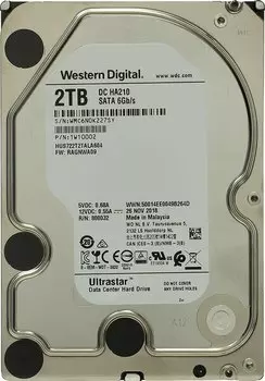 Жесткий диск Western Digital Ultrastar 3.5 7K2 7.2K SATA3