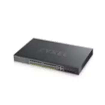 ZYXEL GS1920-24HPv2 Hybrid Smart switch PoE+ Zyxel Nebula Flex, 24xGE PoE+, 4xCombo (SFP/RJ-45), budget PoE 375W,