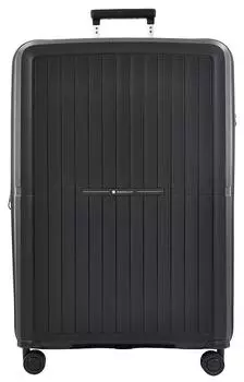 Чемодан 4-х колесный Magellan, черный
