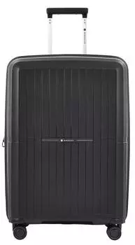 Чемодан 4-х колесный Magellan, черный