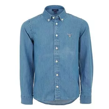 Детская рубашка Gant, синий