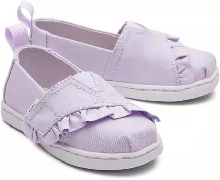 Детские эспадрильи TOMS, фиолетовые