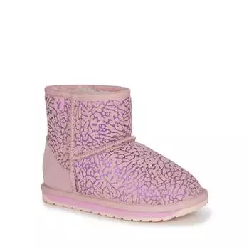 Детские ботинки из овчины (угги) EMU Australia, розовые
