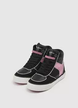 Детские кеды Pepe Jeans London (OTTIS PLATFORM GIRL NIGHT s_PGS30560), черные