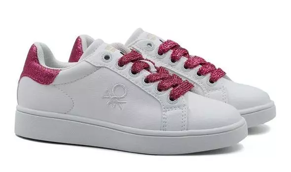 Детские кеды United Colors of Benetton, белые