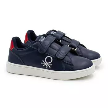 Детские кеды United Colors of Benetton (LABEL LTX VELCRO BTK214011), синие
