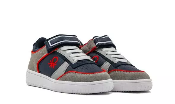 Детские кеды United Colors of Benetton (YALE MX BTK227611), серые