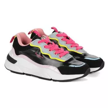 Детские кроссовки Pepe Jeans London, черные