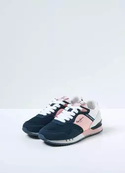 Детские кроссовки Pepe Jeans London (LONDON ONE G s_PGS30537), синие