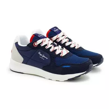 Детские кроссовки Pepe Jeans London (YORK BASIC BOY SS22 PBS30515), синие