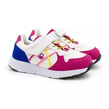 Детские кроссовки United Colors of Benetton (ASCENT VELCRO BTK217302), белые