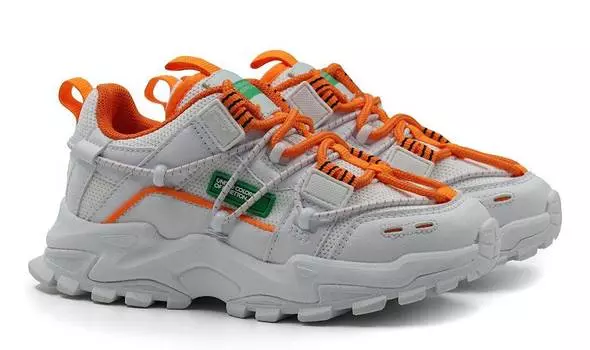 Детские кроссовки United Colors of Benetton (FLOW BTK117200), оранжевые