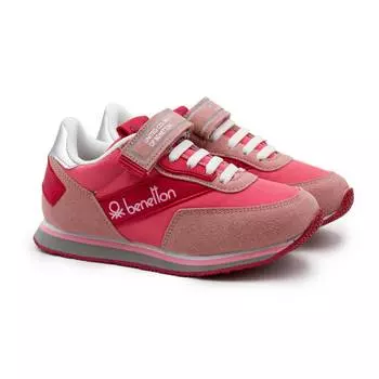 Детские кроссовки United Colors of Benetton (GLOVE MX VELCRO BTK213115), розовые