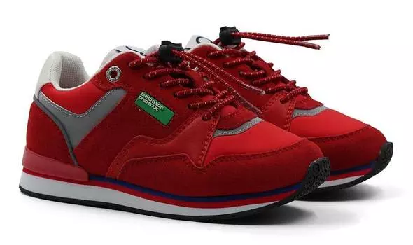 Детские кроссовки United Colors of Benetton (SNUG MX BTK113010), красные