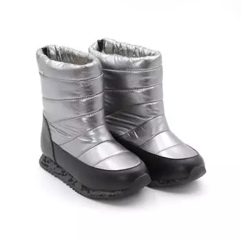 Детские полусапоги EMU Australia, серебряные