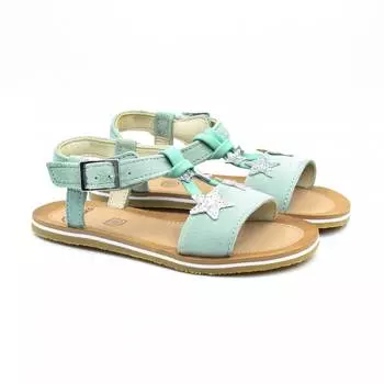 Детские сандалии Clarks, зеленые