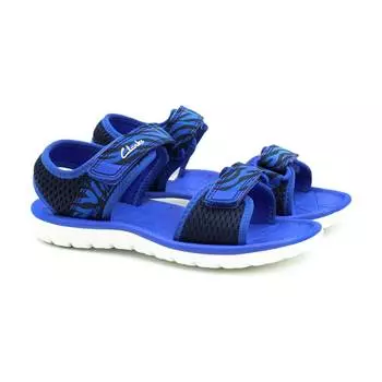 Детские сандалии Clarks(Surfing Tide K 26149347), синие