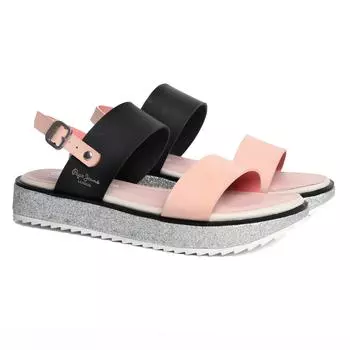Детские сандалии Pepe Jeans London, розовые