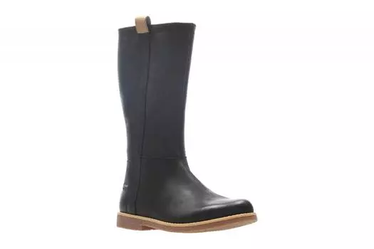 Детские сапоги Clarks, черные