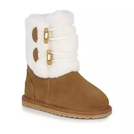 Детские сапоги из овчины (угги) EMU Australia, коричневые