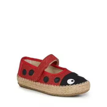 Детские туфли на ремешке EMU Australia (Ladybird Nest K12514), красные