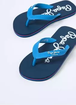 Детские вьетнамки Pepe Jeans London, синие