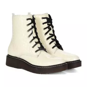 Детские высокие ботинки Richter, белые