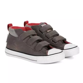 Детские высокие кеды British Knights, хаки