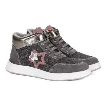 Детские высокие кеды Richter, серые