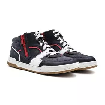 Детские высокие кроссовки Clarks, синие