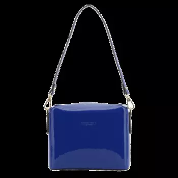 Женская сумка кросс-боди Maison Pourchet, синяя