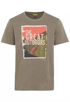 Мужская футболка Camel Active, хаки