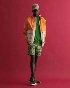 Мужская куртка парка Gant, оранжевая